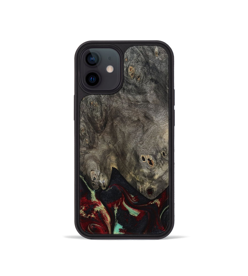 iPhone 12 mini Wood Phone Case - Payten (Red, 819104)