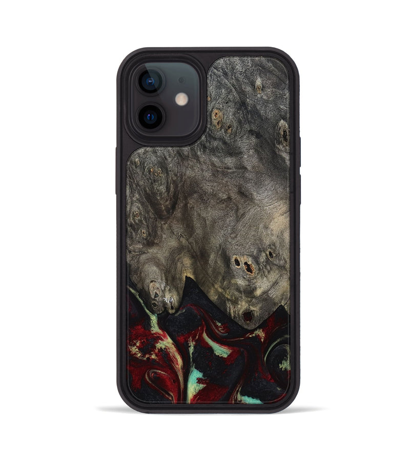 iPhone 12 Wood Phone Case - Payten (Red, 819104)