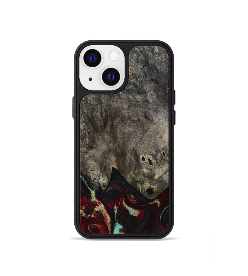 iPhone 13 mini Wood Phone Case - Payten (Red, 819104)