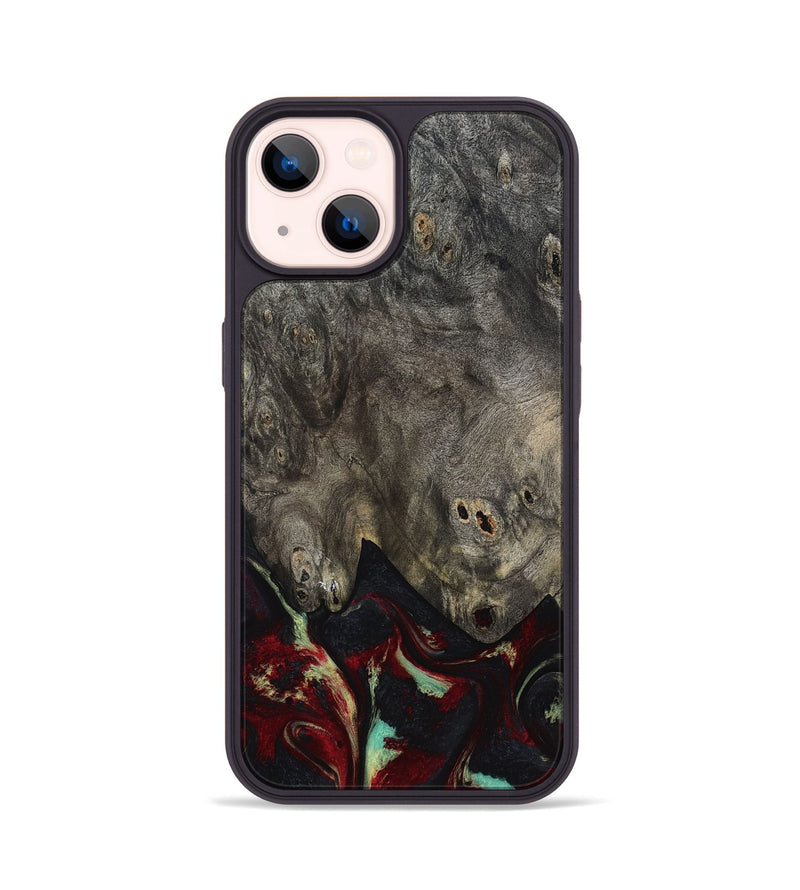 iPhone 14 Wood Phone Case - Payten (Red, 819104)