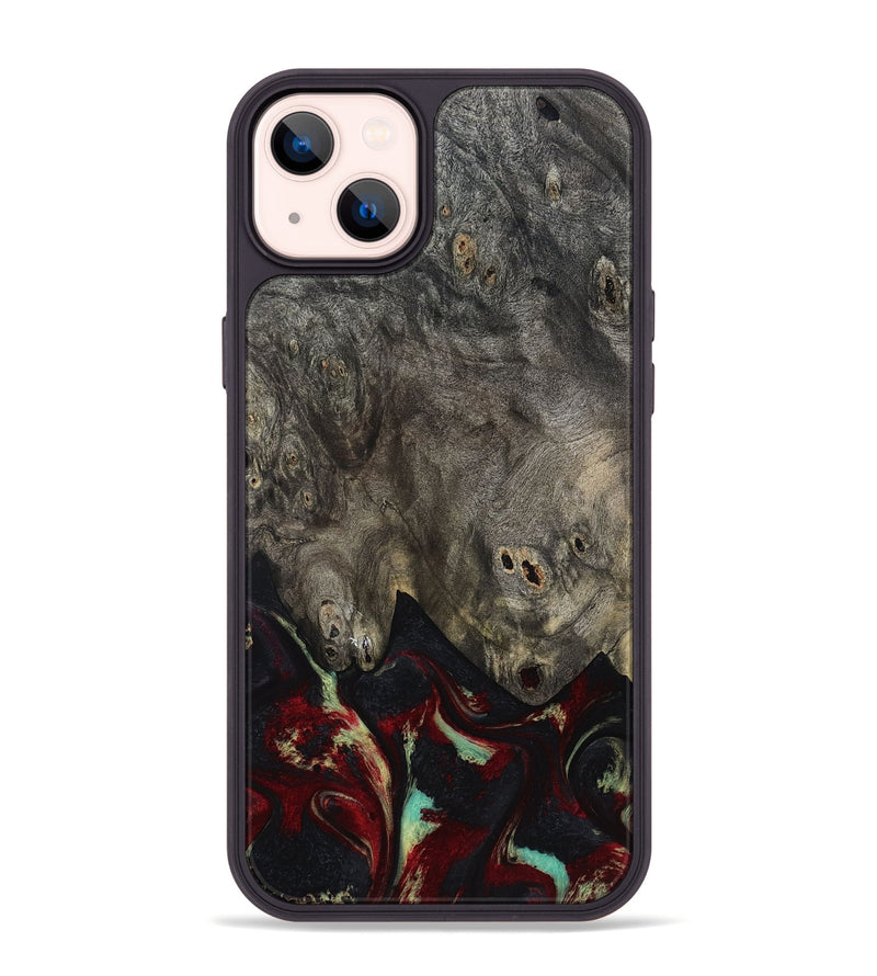iPhone 14 Plus Wood Phone Case - Payten (Red, 819104)