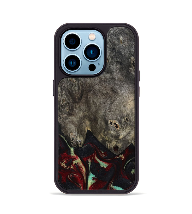 iPhone 14 Pro Wood Phone Case - Payten (Red, 819104)