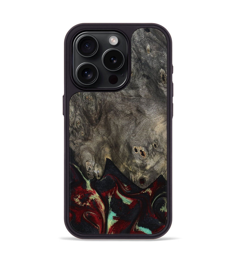 iPhone 15 Pro Wood Phone Case - Payten (Red, 819104)