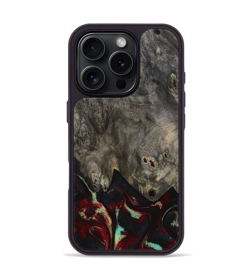 iPhone 16 Pro Wood Phone Case - Payten (Red, 819104)