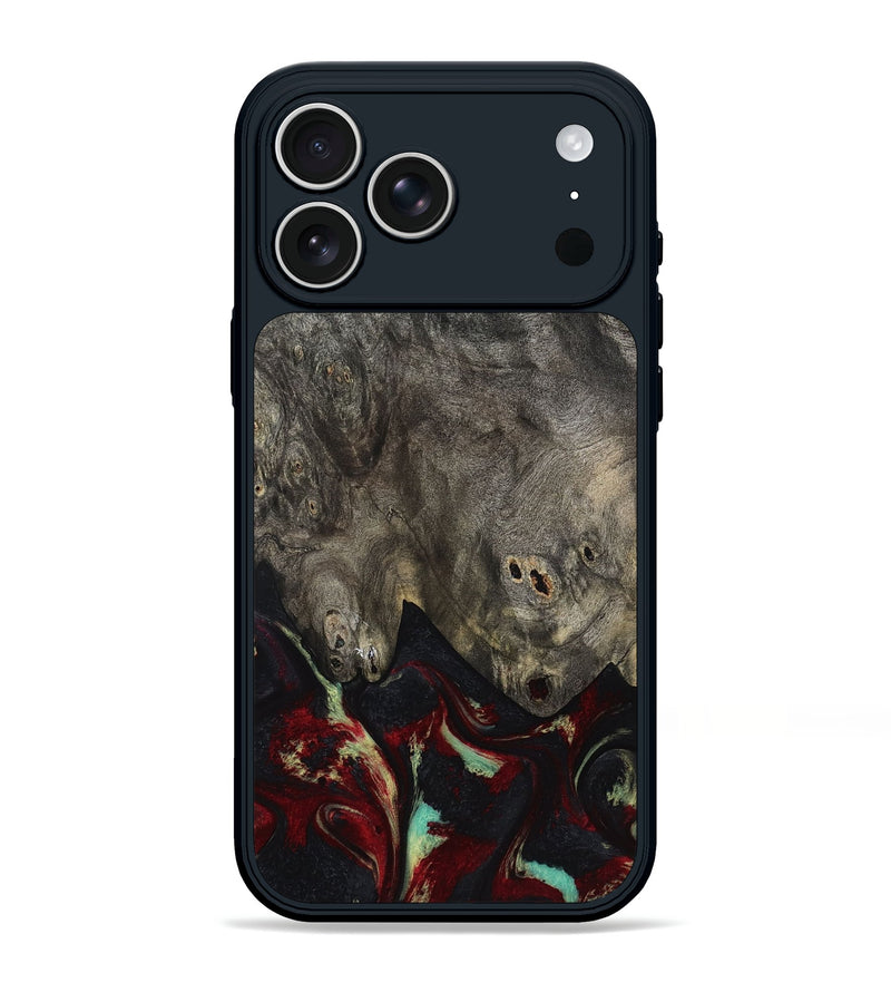 iPhone 17 Pro Max Wood Phone Case - Payten (Red, 819104)