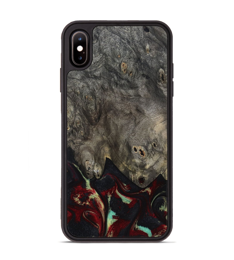 iPhone Xs Max Wood Phone Case - Payten (Red, 819104)