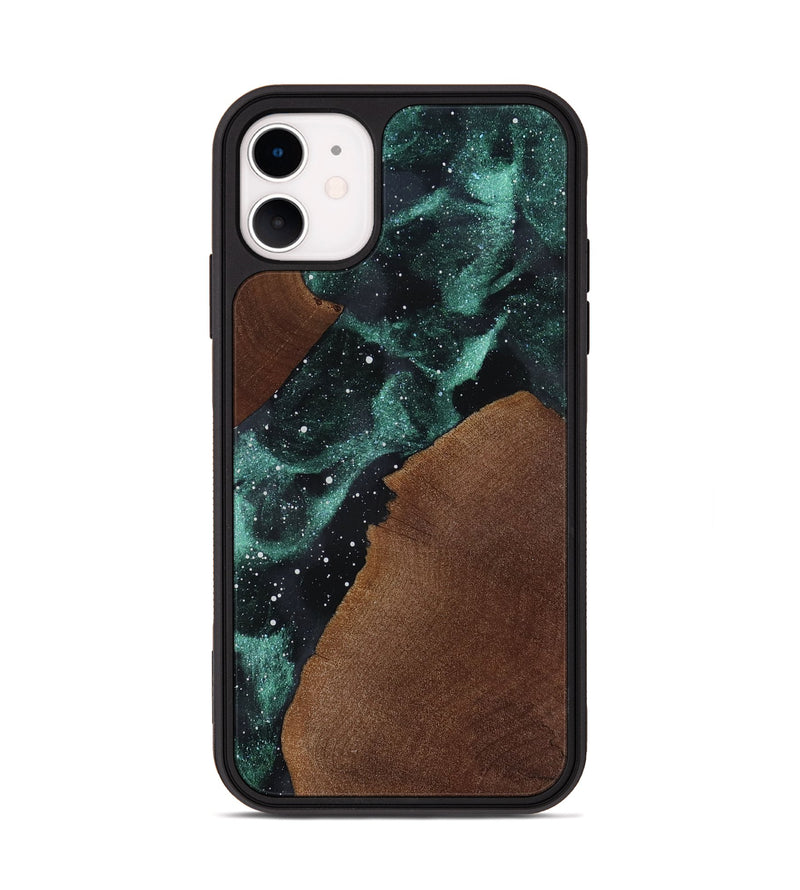 iPhone 11 Wood Phone Case - Clover (Cosmos, 819115)