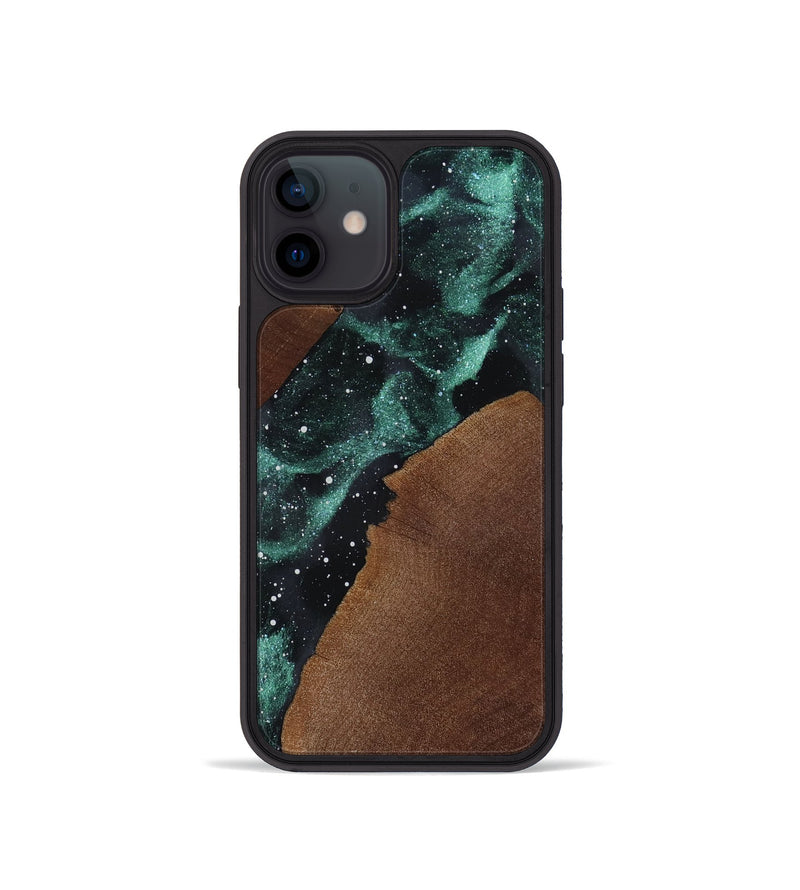 iPhone 12 mini Wood Phone Case - Clover (Cosmos, 819115)