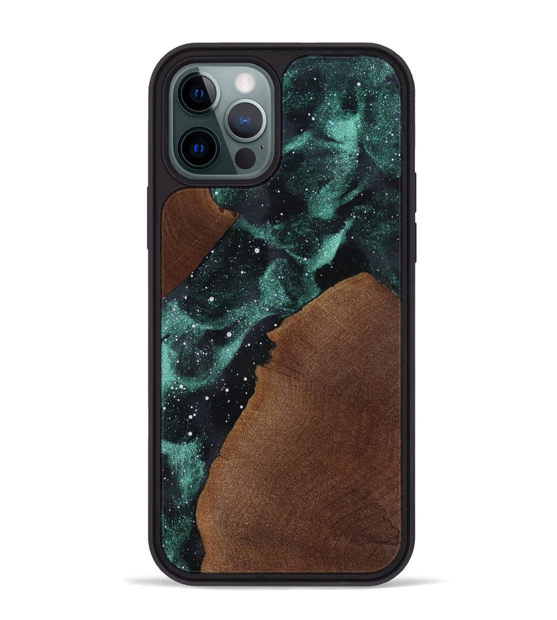 iPhone 12 Pro Max Wood Phone Case - Clover (Cosmos, 819115)