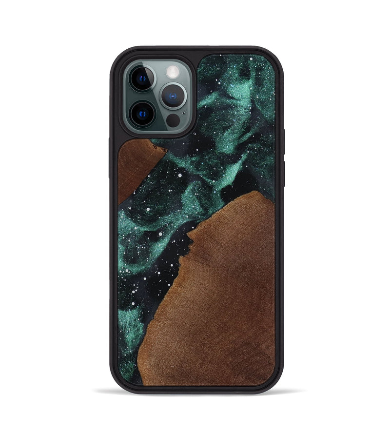 iPhone 12 Pro Wood Phone Case - Clover (Cosmos, 819115)