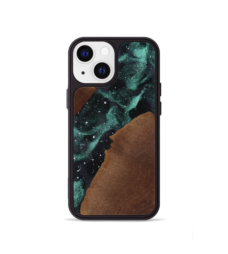 iPhone 13 mini Wood Phone Case - Clover (Cosmos, 819115)