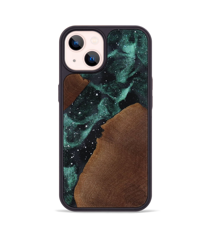 iPhone 14 Wood Phone Case - Clover (Cosmos, 819115)
