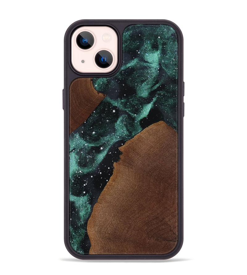 iPhone 14 Plus Wood Phone Case - Clover (Cosmos, 819115)
