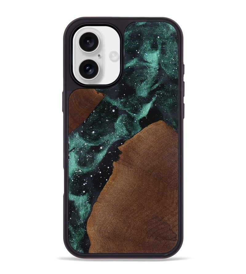 iPhone 16 Plus Wood Phone Case - Clover (Cosmos, 819115)