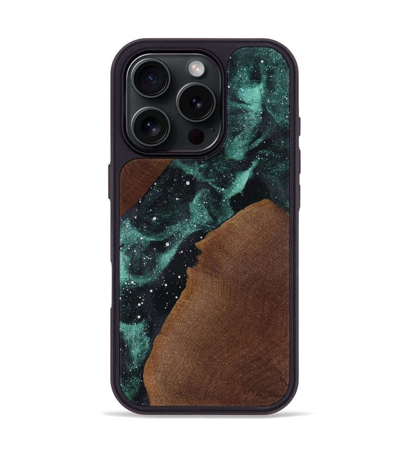 iPhone 16 Pro Wood Phone Case - Clover (Cosmos, 819115)