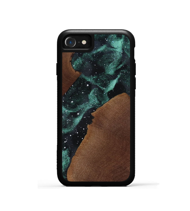 iPhone SE Wood Phone Case - Clover (Cosmos, 819115)