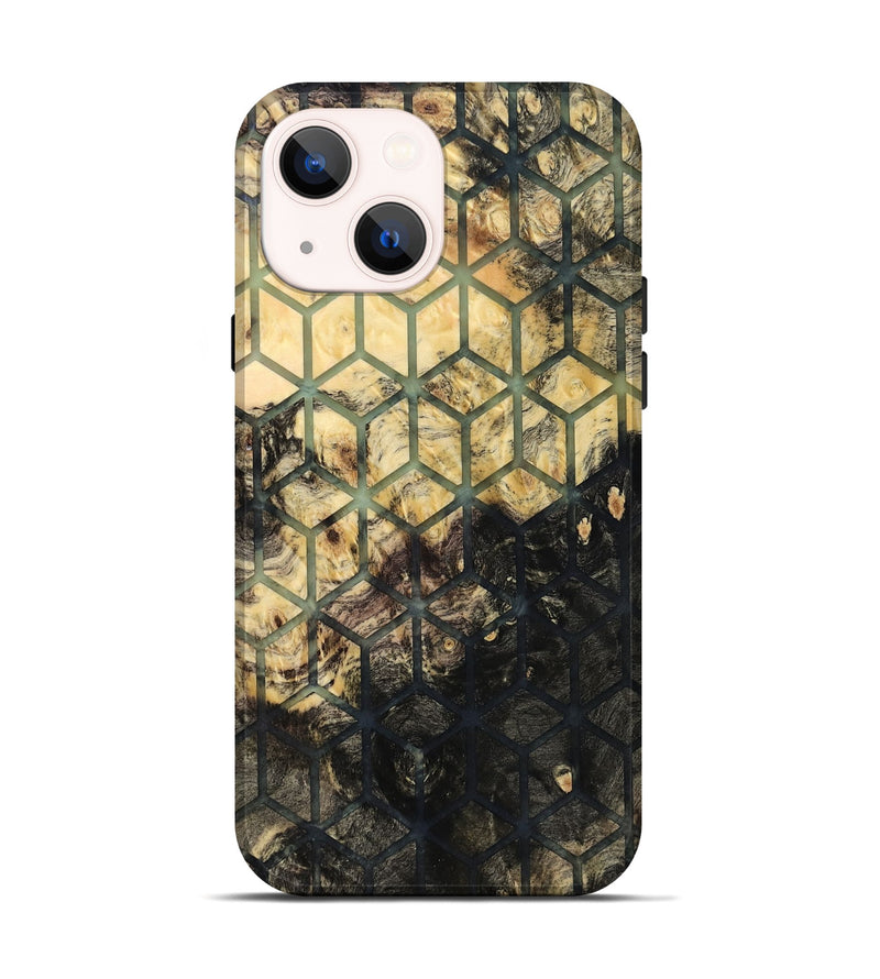 iPhone 14 Wood Live Edge Phone Case - Janessa (Pattern, 819124)