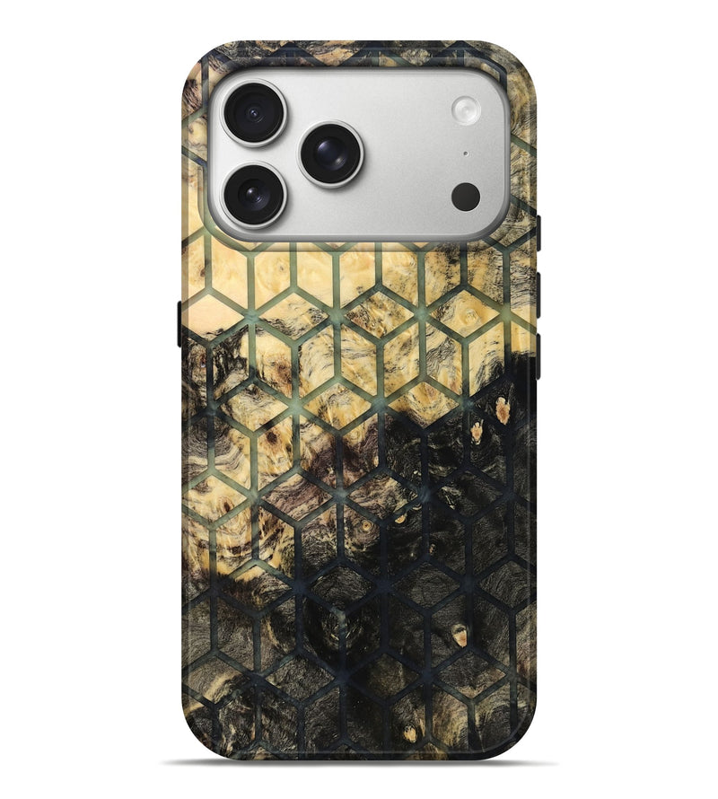 iPhone 17 Pro Max Wood Live Edge Phone Case - Janessa (Pattern, 819124)