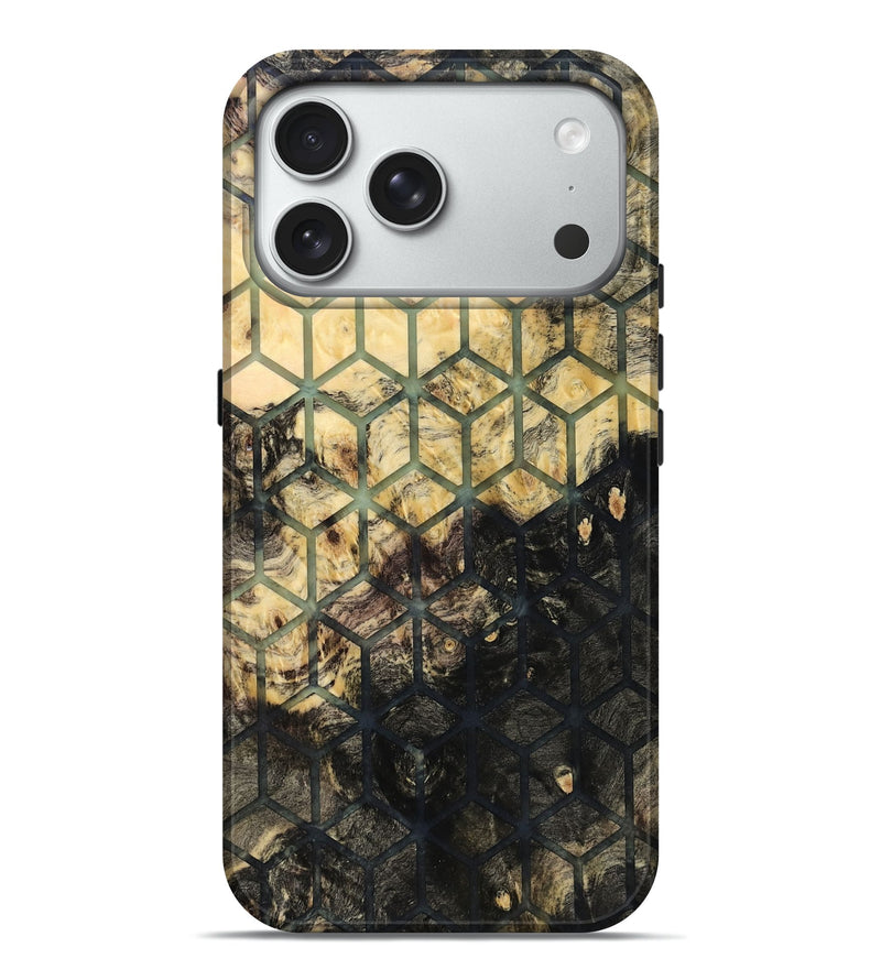 iPhone 18 Pro Max Wood Live Edge Phone Case - Janessa (Pattern, 819124)