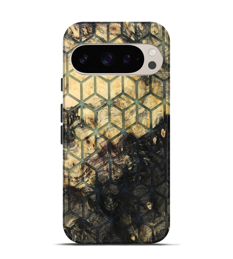 Pixel 9 Wood Live Edge Phone Case - Janessa (Pattern, 819124)