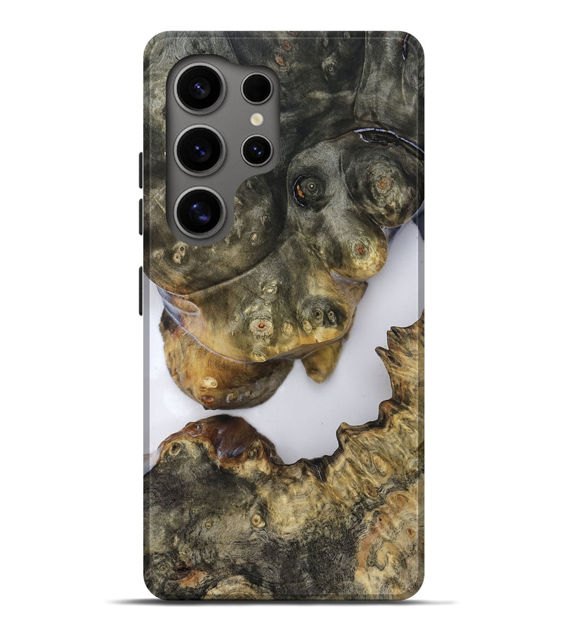 Galaxy S25 Ultra Wood Live Edge Phone Case - Jesiah (Clear, 819125)