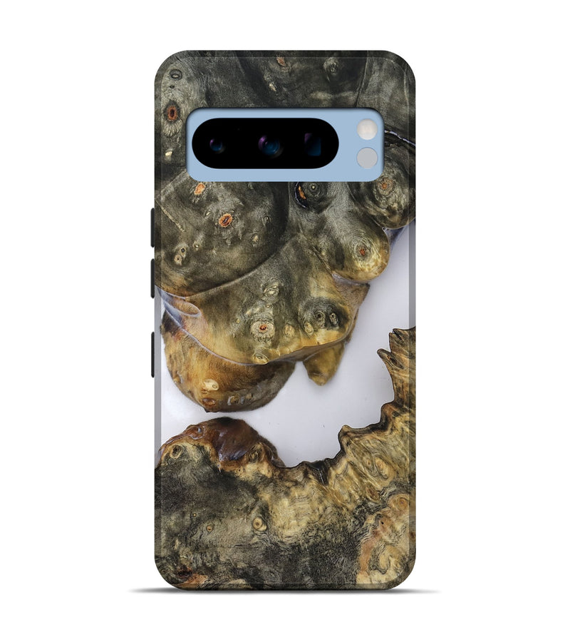 Pixel 8 Pro Wood Live Edge Phone Case - Jesiah (Clear, 819125)