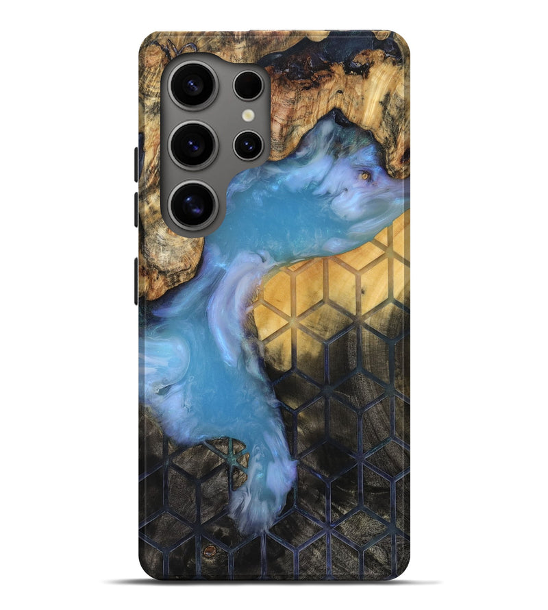 Galaxy S25 Ultra Wood Live Edge Phone Case - Manuel (Pattern, 819129)