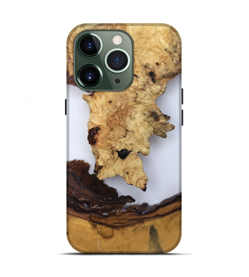 iPhone 13 Pro Wood Live Edge Phone Case - Renata (Clear, 819131)