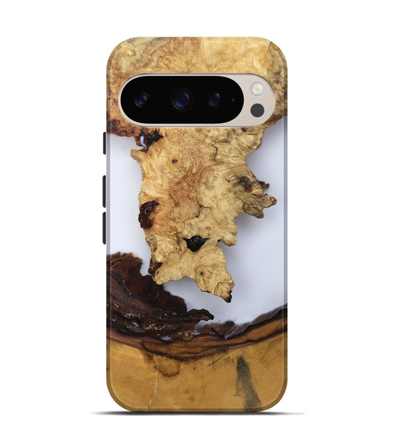 Pixel 9 Wood Live Edge Phone Case - Renata (Clear, 819131)