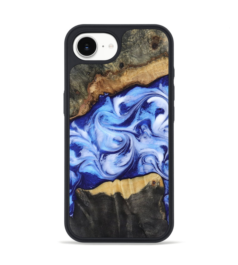 iPhone 16e Wood Phone Case - Jones (Blue, 819172)