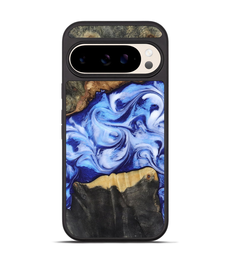 Pixel 10 Pro Wood Phone Case - Jones (Blue, 819172)