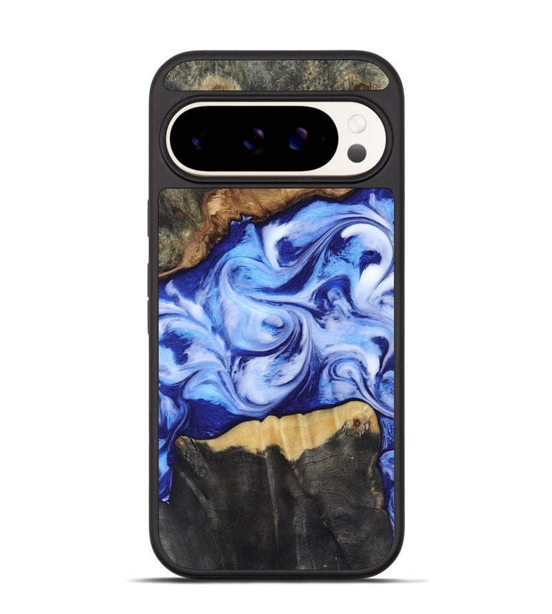 Pixel 9 Wood Phone Case - Jones (Blue, 819172)