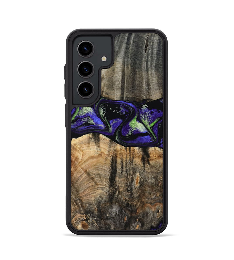 Galaxy S24 Wood Phone Case - Ansley (Purple, 819179)