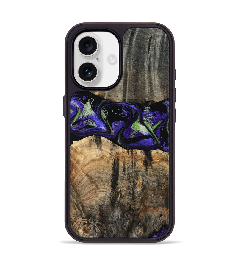 iPhone 17 Wood Phone Case - Ansley (Purple, 819179)