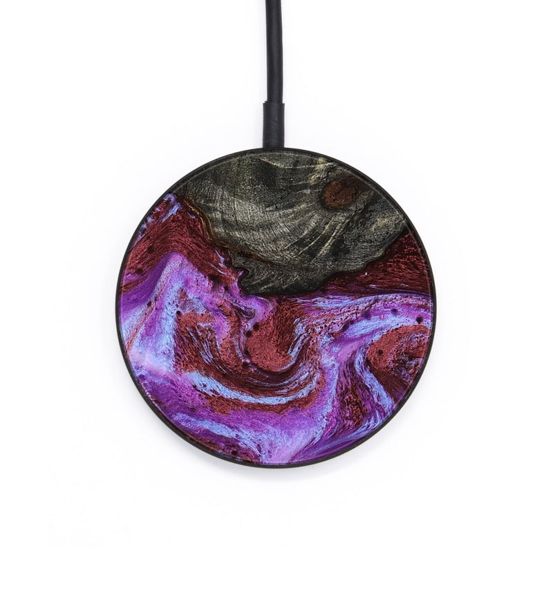 Circle Wood Wireless Charger - Jameson (Purple, 819180)