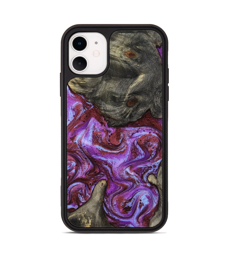 iPhone 11 Wood Phone Case - Jameson (Purple, 819180)