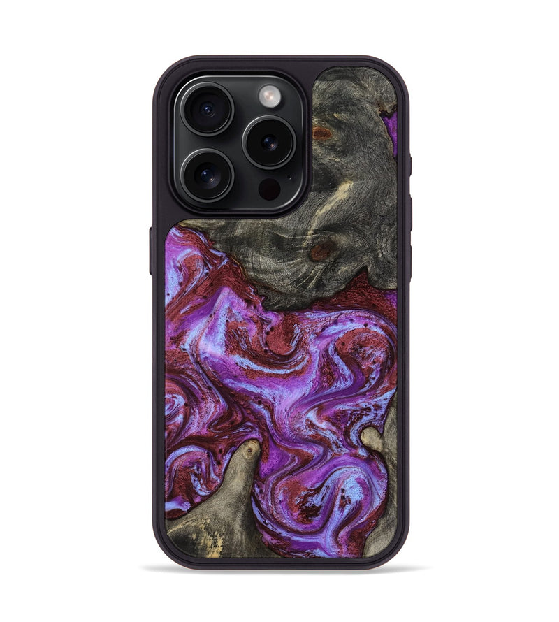 iPhone 15 Pro Wood Phone Case - Jameson (Purple, 819180)