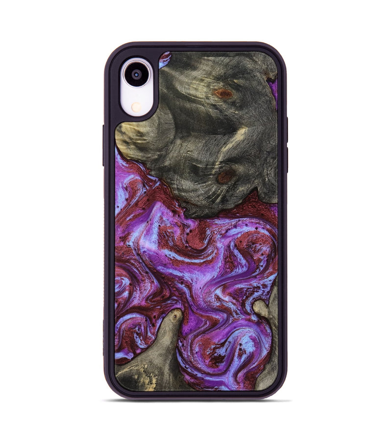 iPhone Xr Wood Phone Case - Jameson (Purple, 819180)