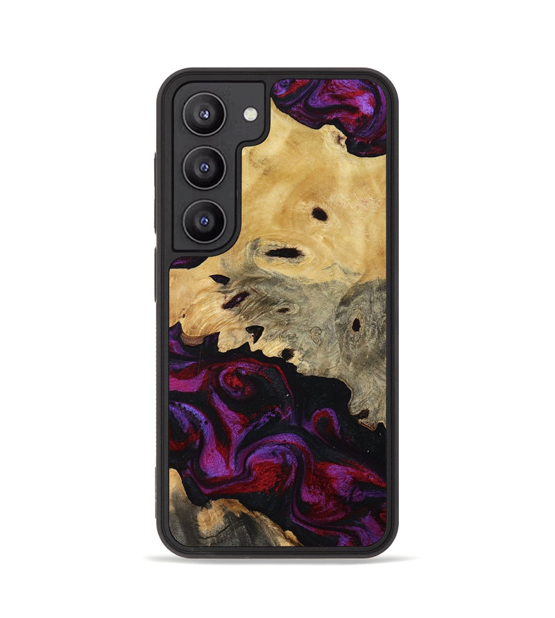 Galaxy S23 Wood Phone Case - Jasiah (Purple, 819185)