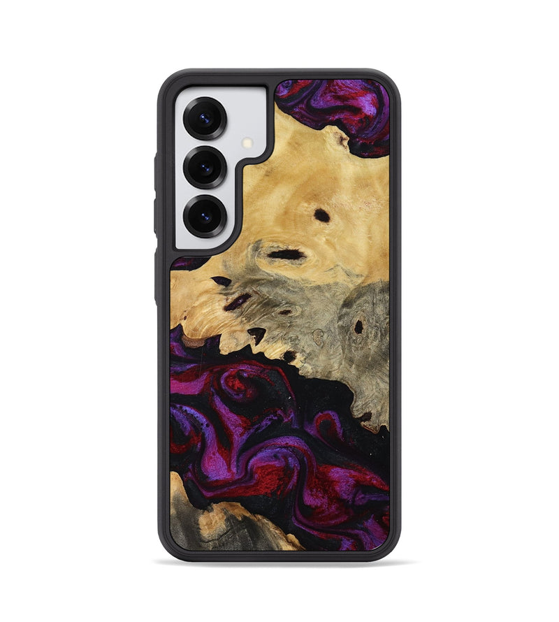 Galaxy S25 Wood Phone Case - Jasiah (Purple, 819185)