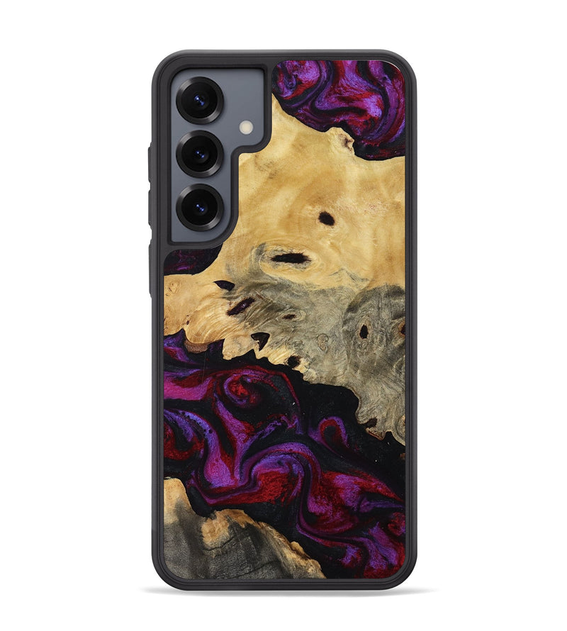 Galaxy S25 Plus Wood Phone Case - Jasiah (Purple, 819185)