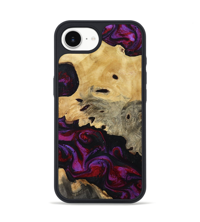 iPhone 16e Wood Phone Case - Jasiah (Purple, 819185)