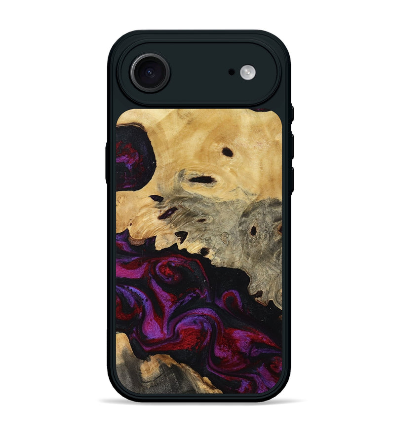 iPhone 17 Air Wood Phone Case - Jasiah (Purple, 819185)