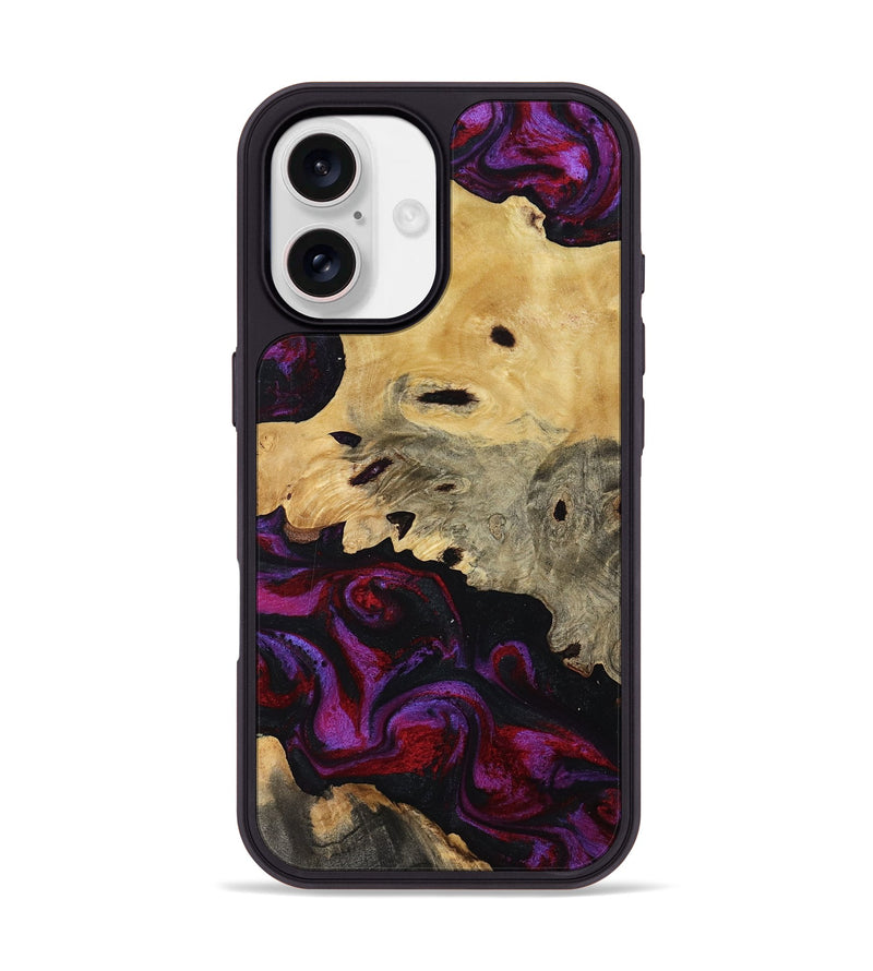 iPhone 17 Wood Phone Case - Jasiah (Purple, 819185)