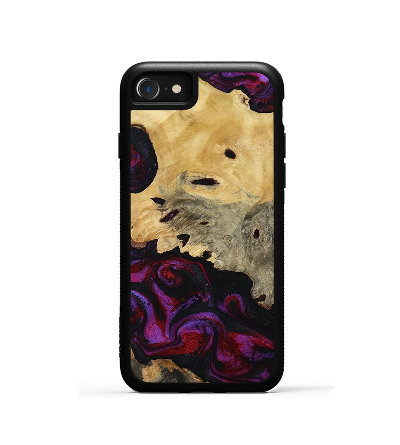 iPhone SE Wood Phone Case - Jasiah (Purple, 819185)
