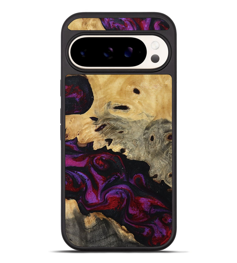 Pixel 10 Pro XL Wood Phone Case - Jasiah (Purple, 819185)