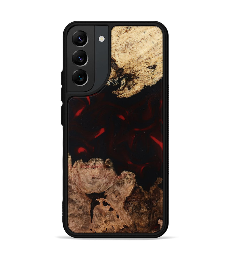 Galaxy S22 Plus Wood Phone Case - Jasmin (Red, 819186)