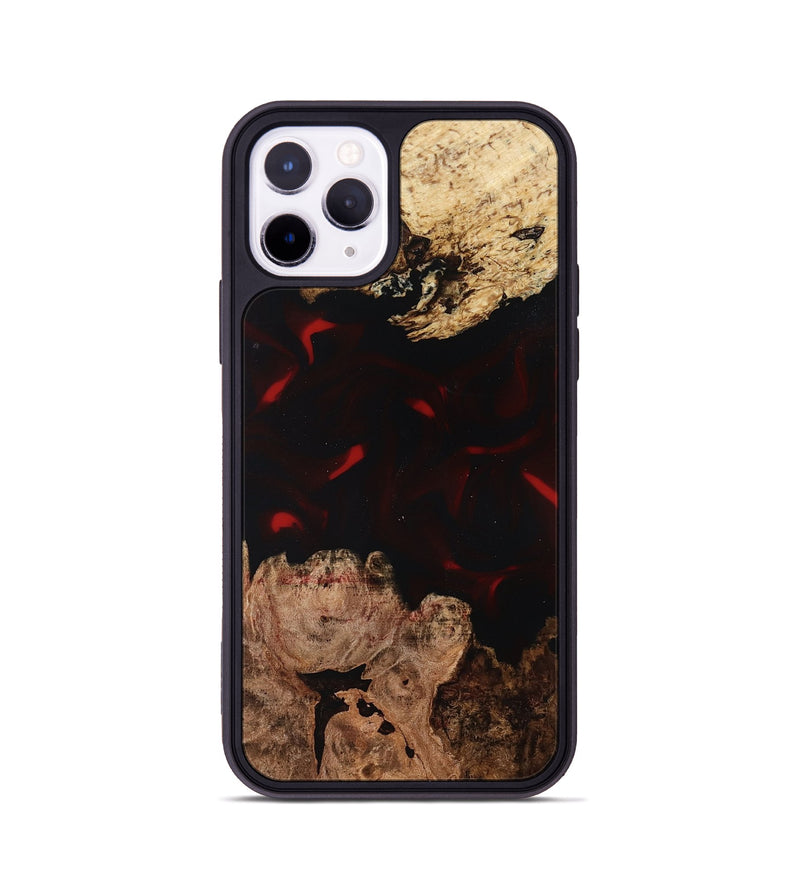iPhone 11 Pro Wood Phone Case - Jasmin (Red, 819186)
