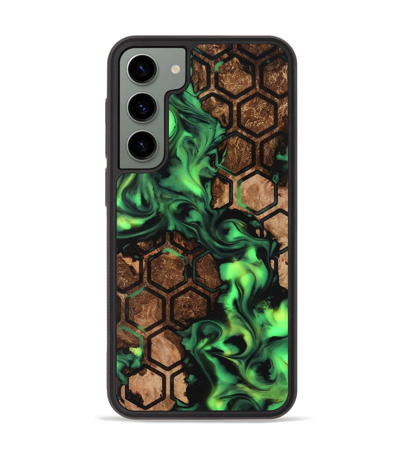 Galaxy S23 Plus Wood Phone Case - Lilia (Neon, 819189)