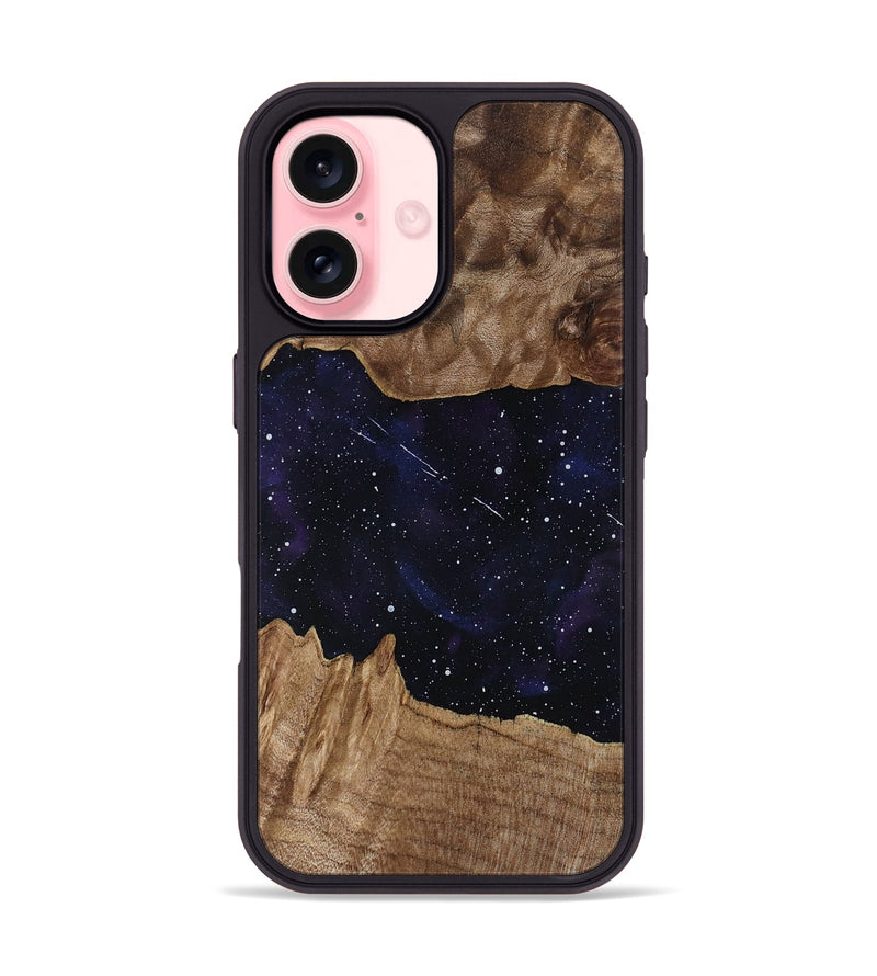iPhone 16 Wood Phone Case - Deidra (Cosmos, 819190)